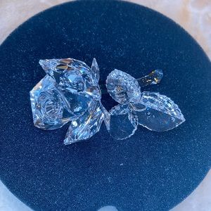 Swarovski Crystal Rose Figurine